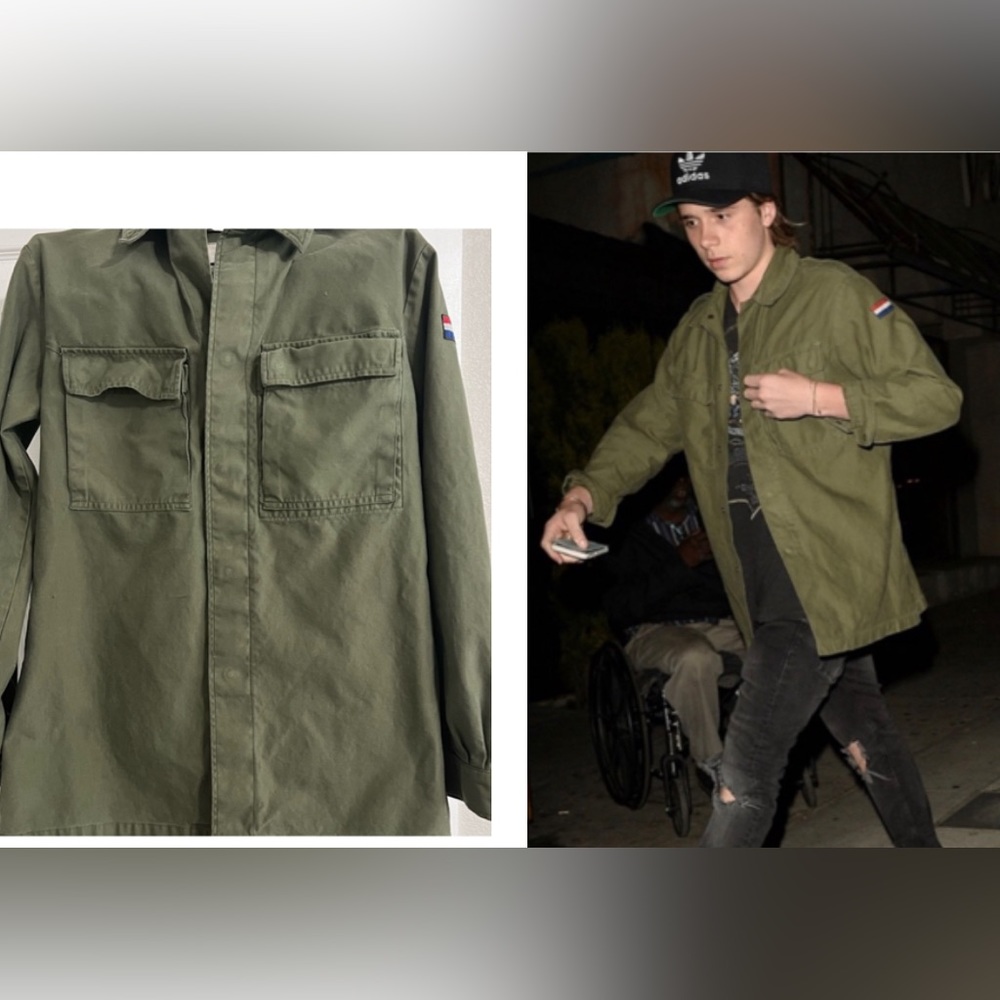 VINTAGE Army green MILITARY JACKET